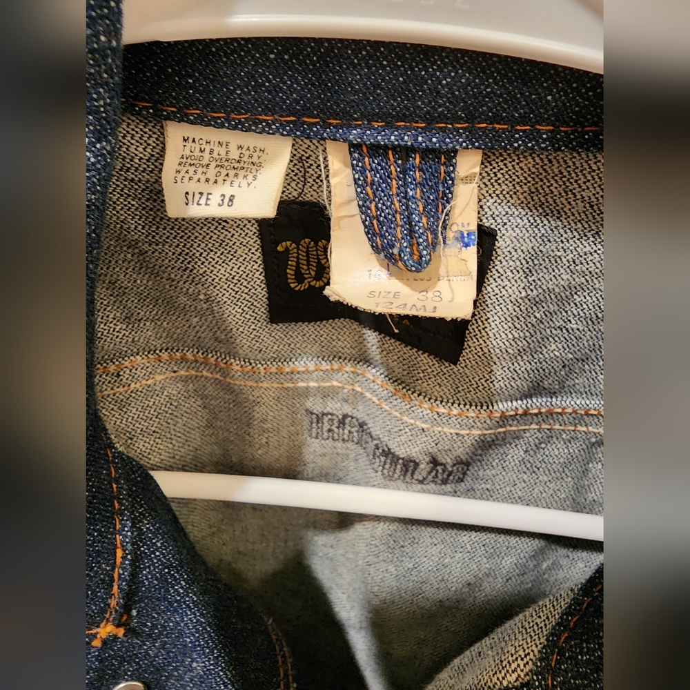 Vintage 70s wrangler jacket - Picture 3 of 6